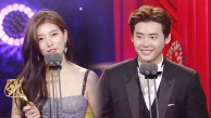 ‘예지몽 커플’ 배수지♡이종석, 베스트 커플상 수상!