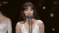 ［2017 KBS연기대상］ 조연상 ‘정혜성’ 수상소감
